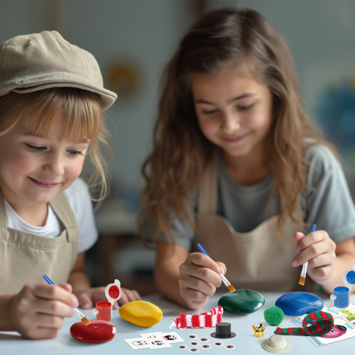 Rock Pals Paint & Decorate Rock Craft Kit