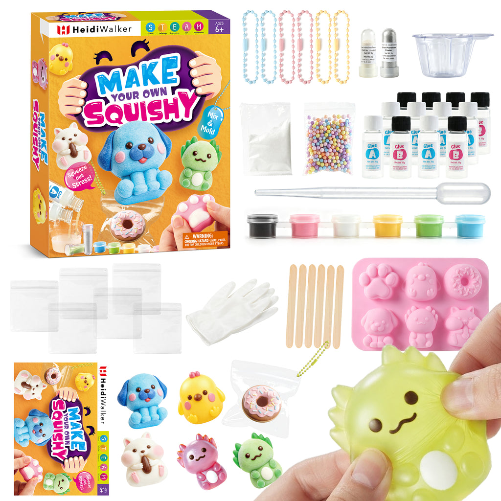Taba Squishy Kit - DIY Squishy Making Kit, Kids Crafts, Ideal Gifts