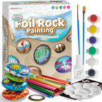 Foil Rock Painting Craft Kit