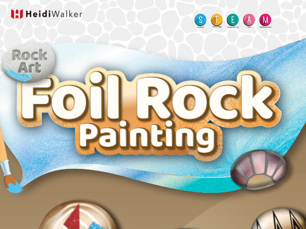 Foil Rock Painting Craft Kit