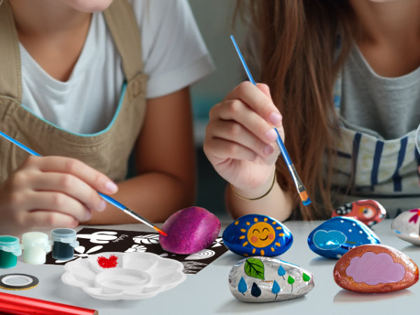Foil Rock Painting Craft Kit