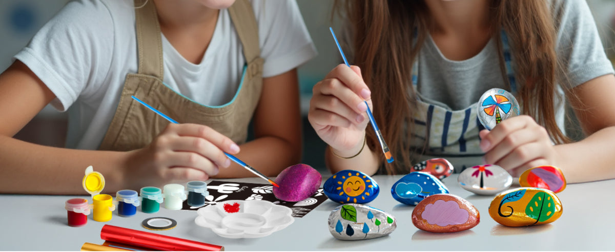Foil Rock Painting Craft Kit