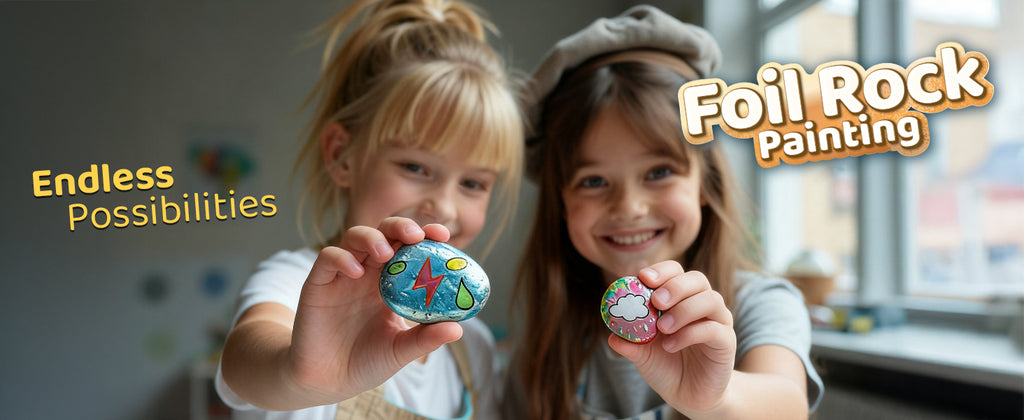 Foil Rock Painting Craft Kit