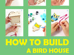 Bird House & Wind Chime Build and Paint Kit