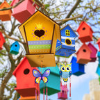 Bird House & Wind Chime Build and Paint Kit