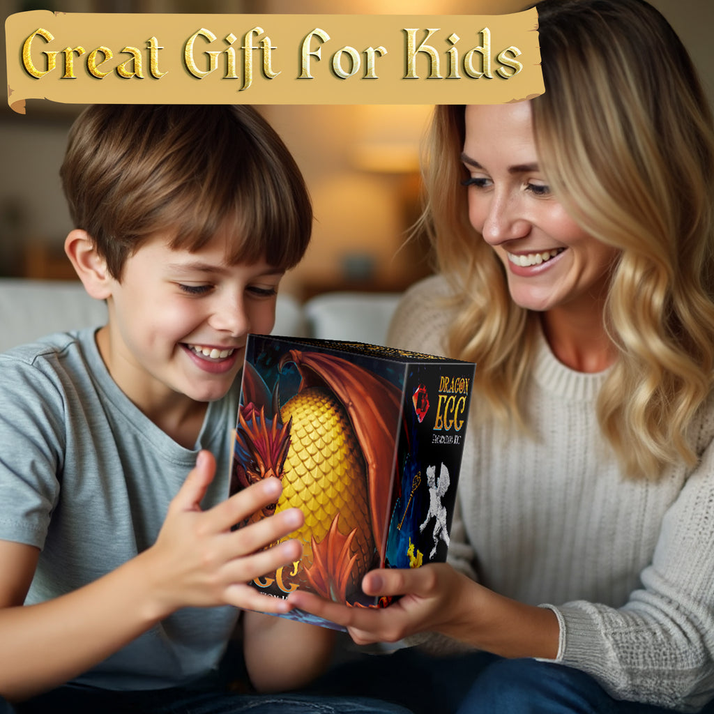 Gamerside Jumbo Dragon Dig Kit, 12 Unique Dragon Toys for Kids 6-12