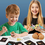 Glow-in-the-Dark Dinos Dig Kit – 12 Eggs