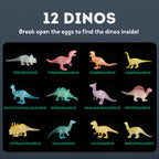 Glow-in-the-Dark Dinos Dig Kit – 12 Eggs
