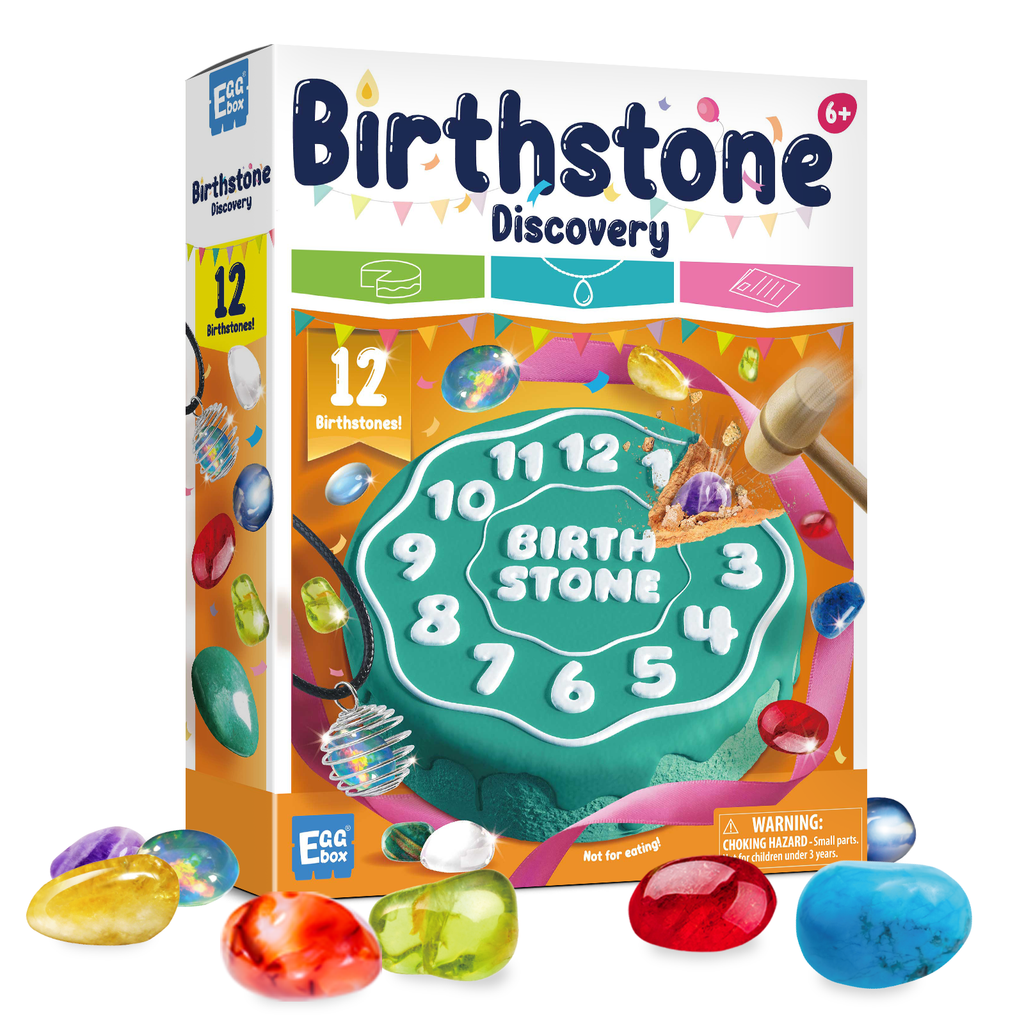 Birthstone Discovery Dig Kit – 12 Birthstones