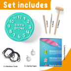 Birthstone Discovery Dig Kit – 12 Birthstones