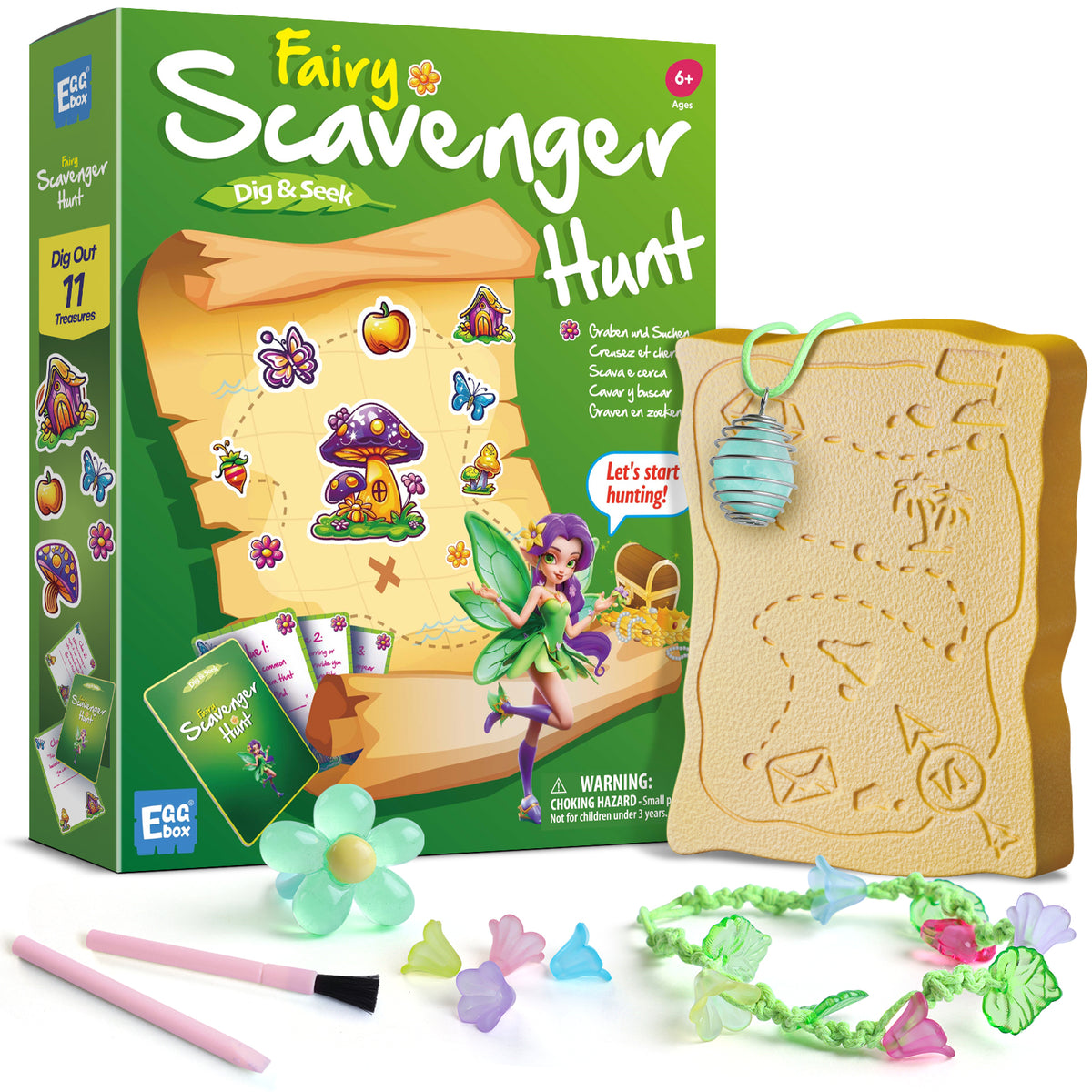 Fairy Scavenger Hunt Dig & Seek Kit