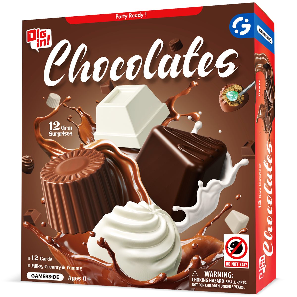 Chocolates Dig Kit – 12 Gem Surprises