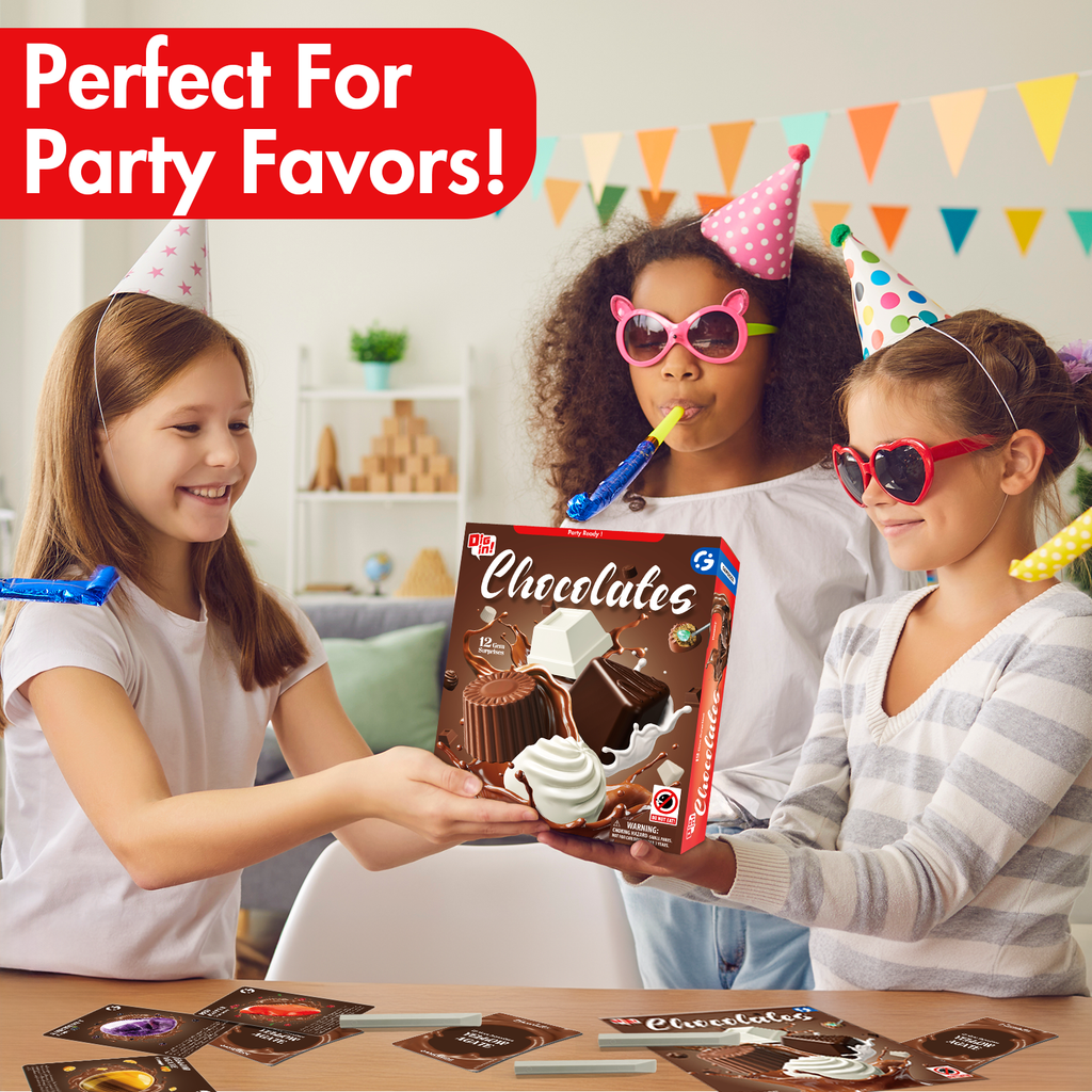 Chocolates Dig Kit – 12 Gem Surprises