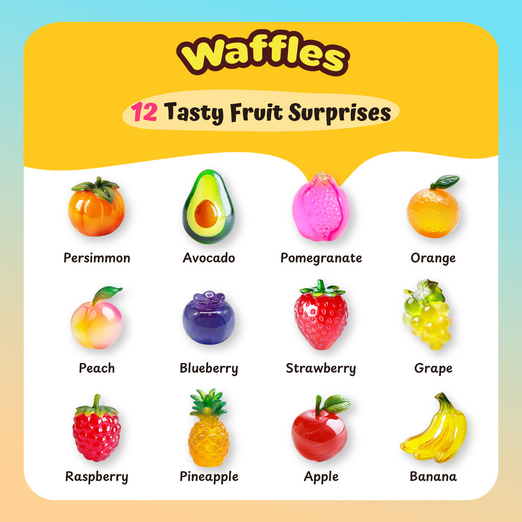 Waffles Dig Kit – 12 Fruit Surprises