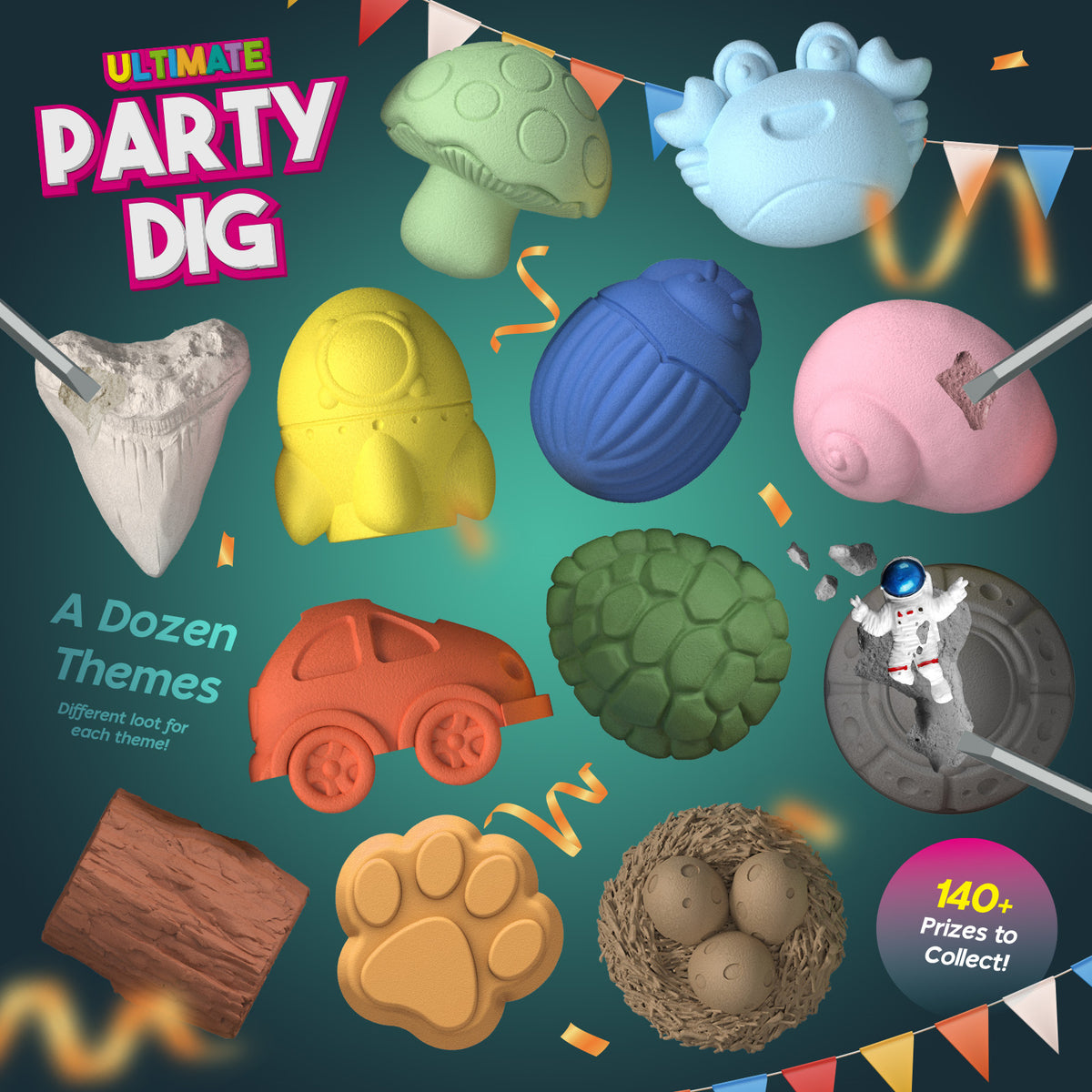 Ultimate Party Dig Kit – 12 Themes