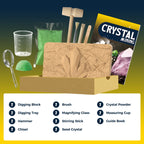 Crystal Mining STEM Dig Kit – 7 Minerals
