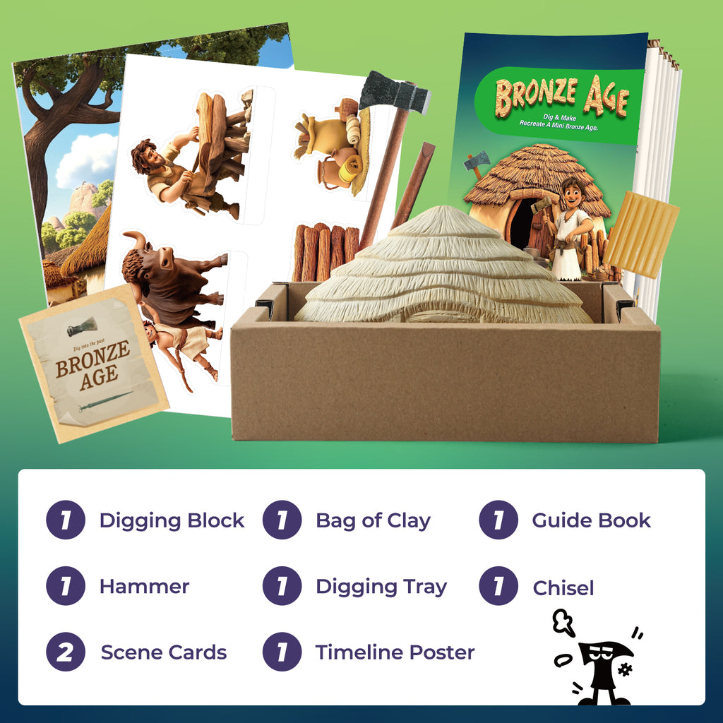 Bronze Age Dig & Build History Kit