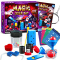Gamerside Magic Kit for Kids Ages 6-12, 150+ Tricks with Book & Video Step-By-Step Guides, 5-Level Magic Progression, Wand, Cups, Coins & More, Birthday Christmas for Boys & Girls