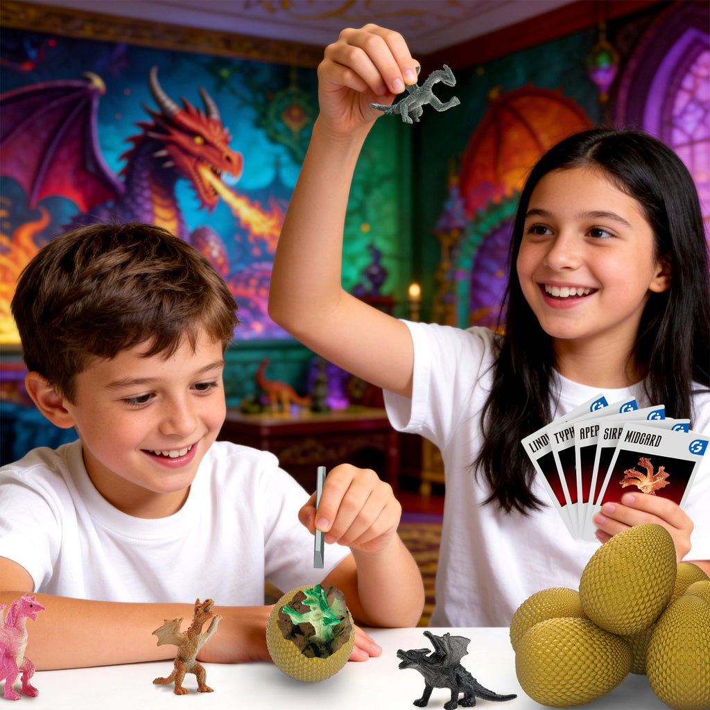 Dragon Egg Dig Kit – 12 Dragons