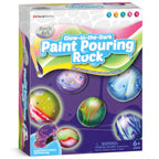 Glow-in-the-Dark Paint Pouring Rocks Kit