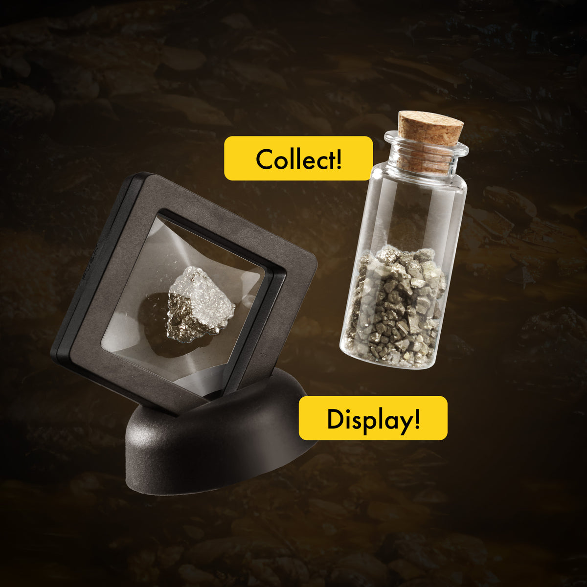 Piano Potato Gold Panning Kit – Digger Geology Prospector STEM Set