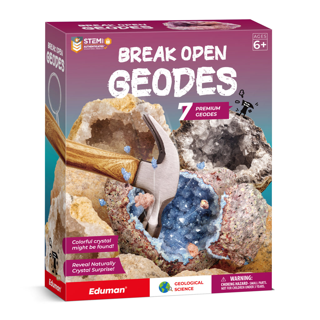 Break Open Geodes – 7 Premium Geodes