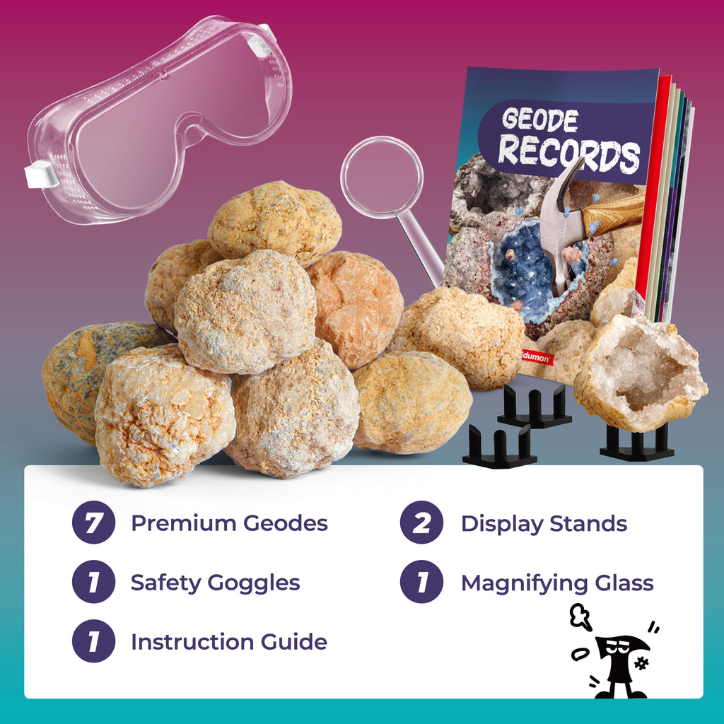 Break Open Geodes – 7 Premium Geodes
