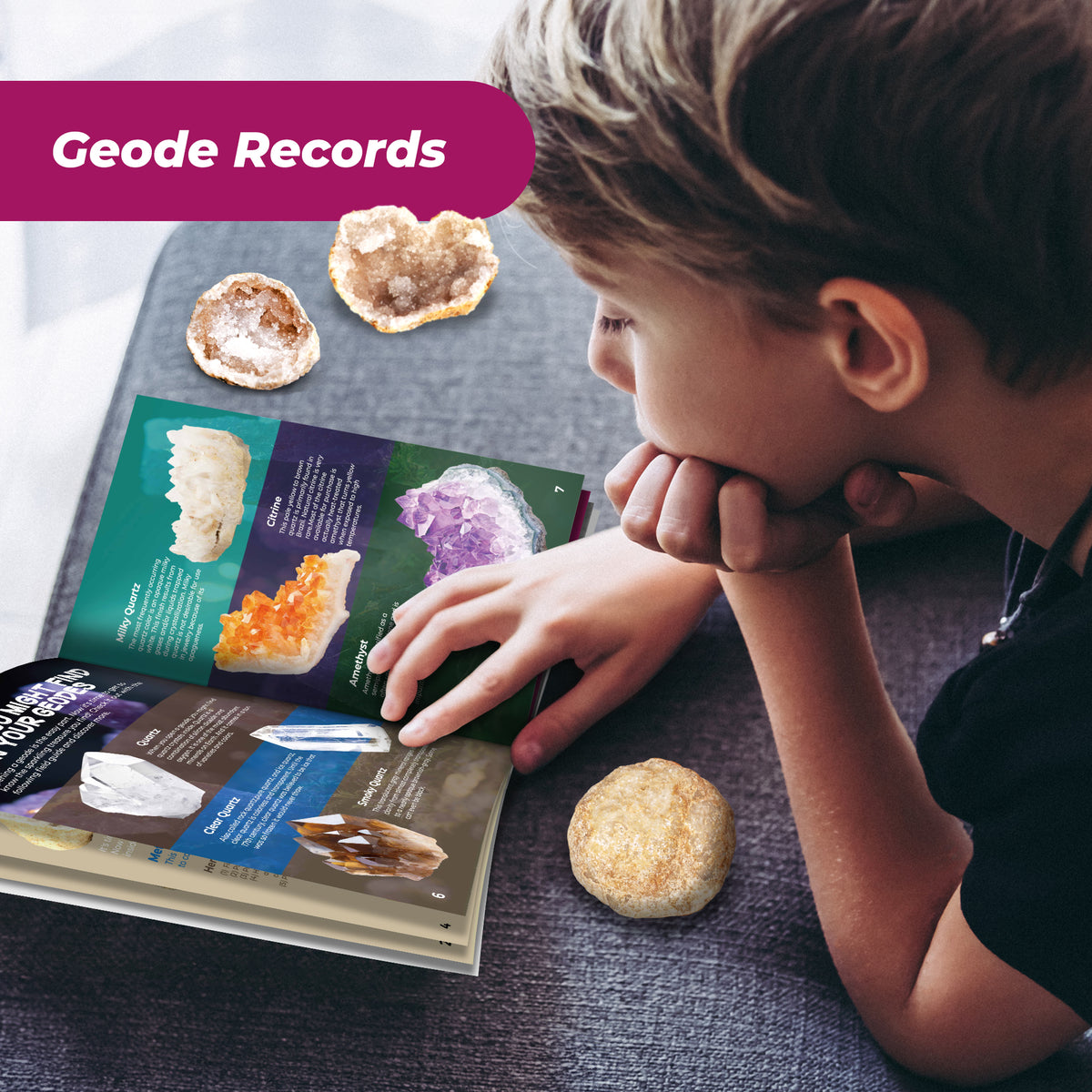Break Open Geodes – 7 Premium Geodes