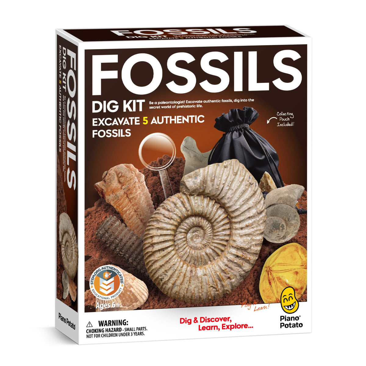 Authentic Fossils Dig Kit