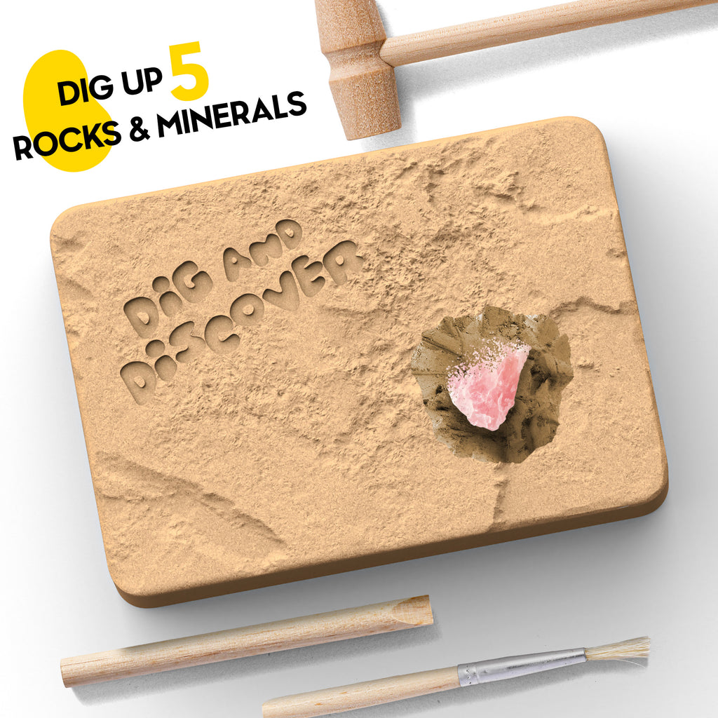 Rocks and Minerals Mining Kit
