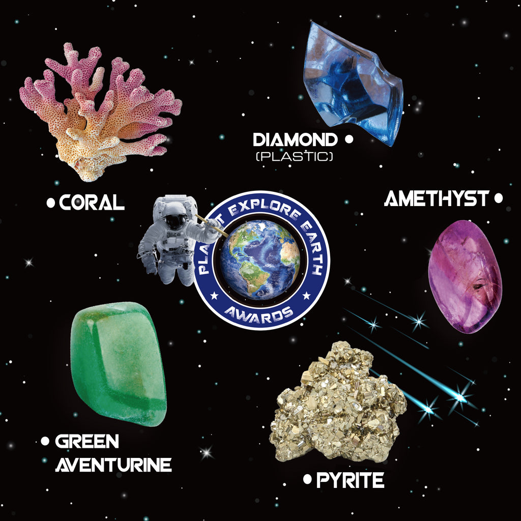 Piano Potato Earth Dig Kit – Gemstone & Mineral Excavation STEM Activity