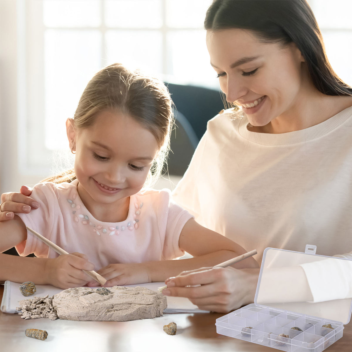 Fossils Hands-On Activity Kit – Dig, Collect, Mold & Paint