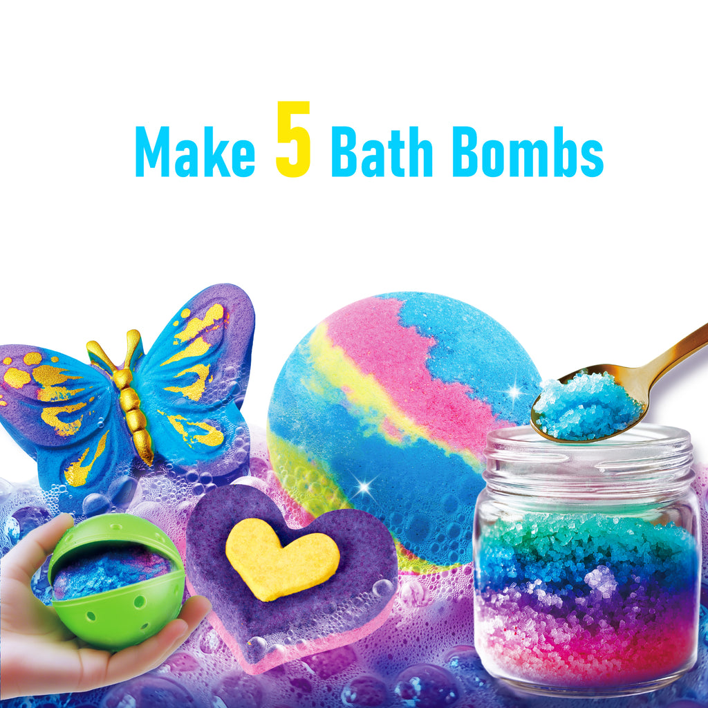 Piano Potato Bath Bombs Kit – Make 5 Colorful Fizzy Bath Bombs