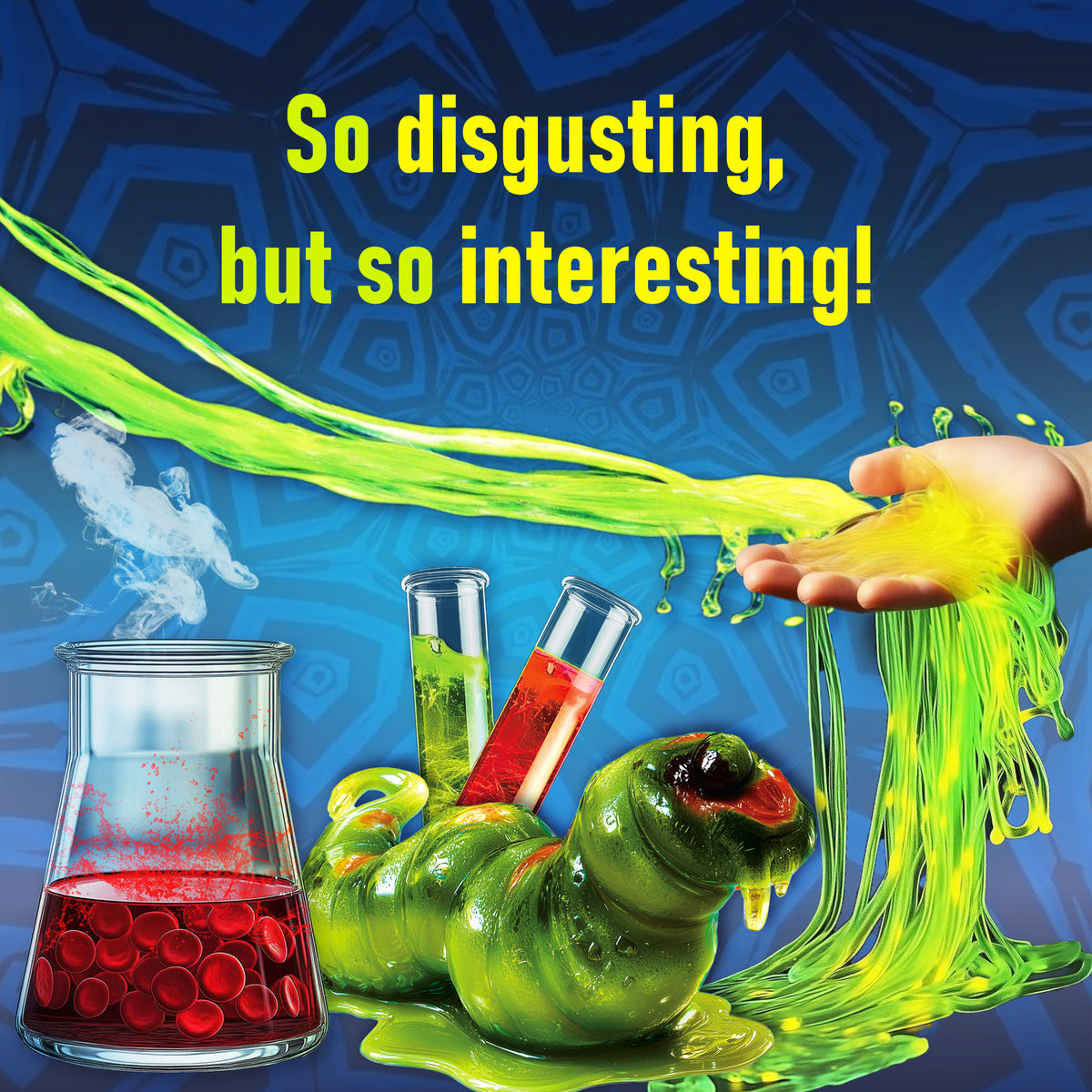 Piano Potato Disgusting & Gross Science Kit – Slime, Fake Blood & Gross STEM Experiments