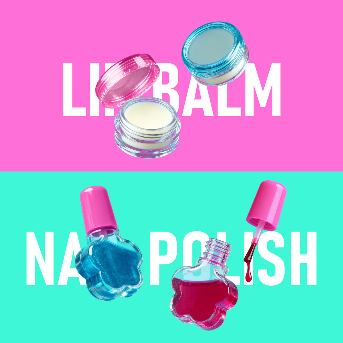 Piano Potato DIY Nail Polish & Lip Balm Kit – Mix, Create & Shine