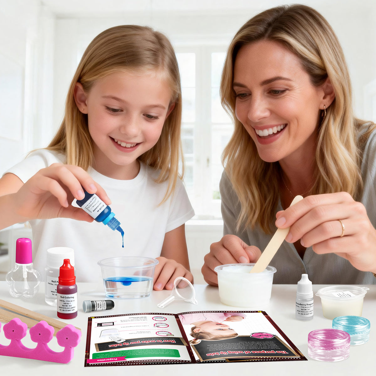 Piano Potato DIY Nail Polish & Lip Balm Kit – Mix, Create & Shine
