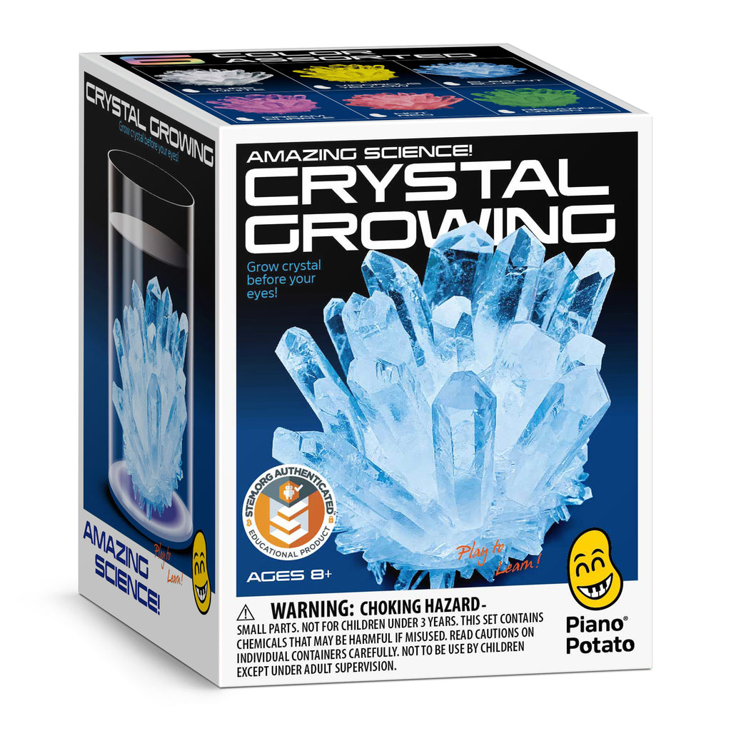 Piano Potato Crystal Growing Kit – Blue Crystal
