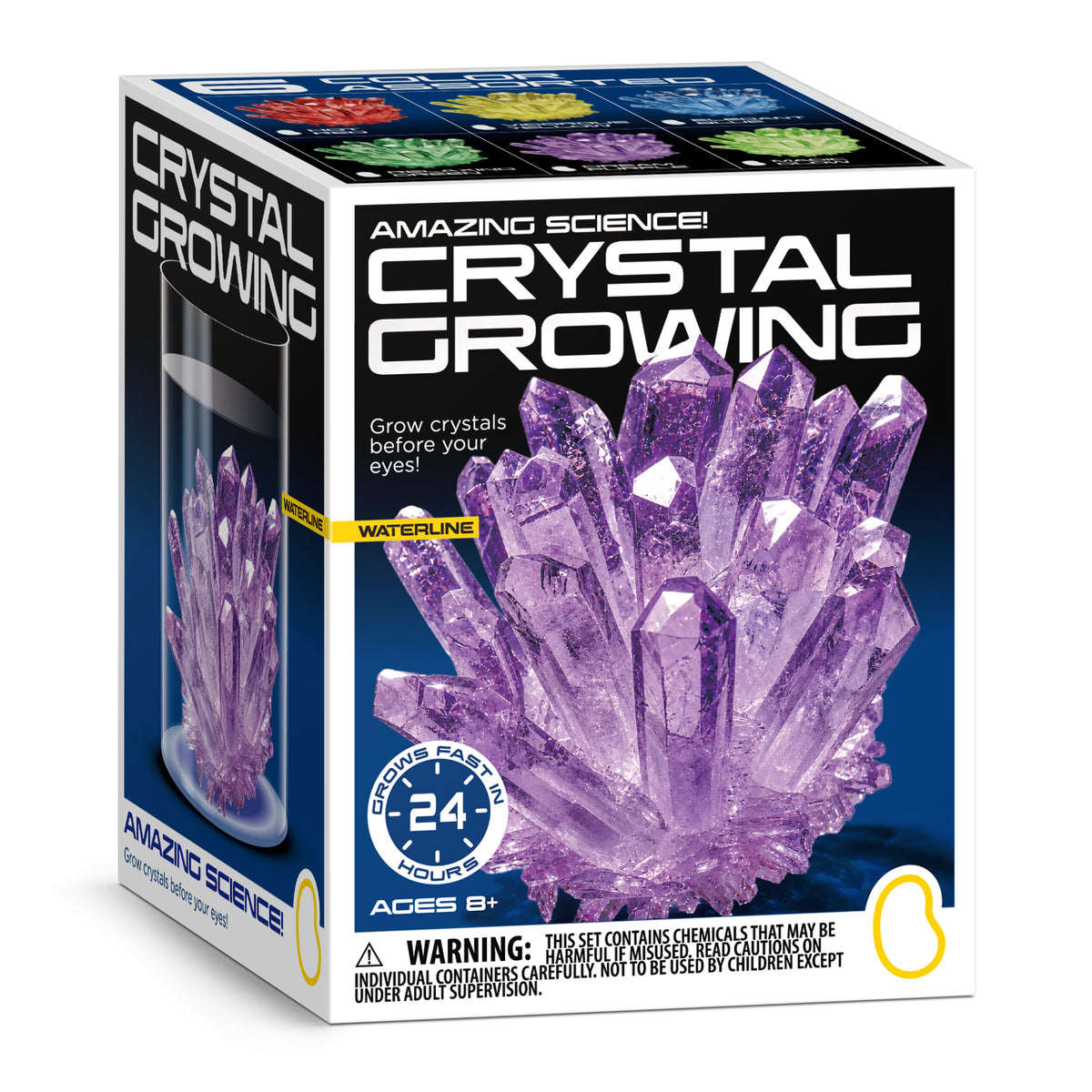 Piano Potato Fast Crystal Growing Kit – Purple Crystal