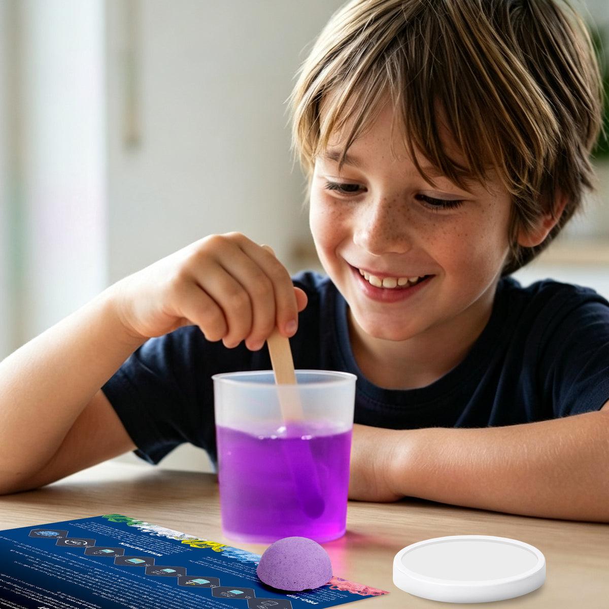Piano Potato Fast Crystal Growing Kit – Purple Crystal