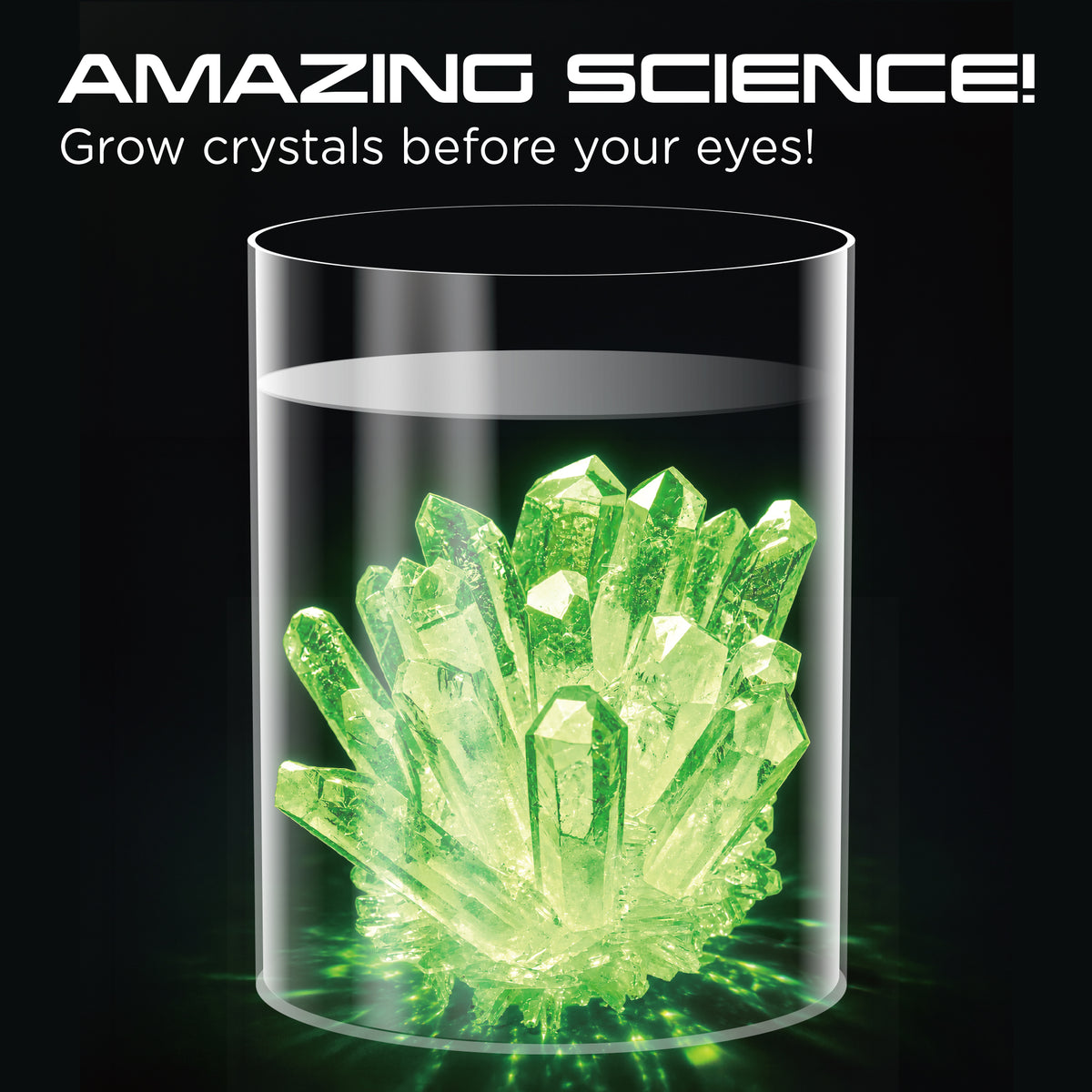 Piano Potato Glow-in-the-Dark Crystal Growing Kit – Fast 24-Hour STEM Experiment
