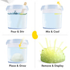 Piano Potato Jumbo Glow-in-the-Dark Crystal Growing Kit – Giant 3-Inch STEM Science Experiment