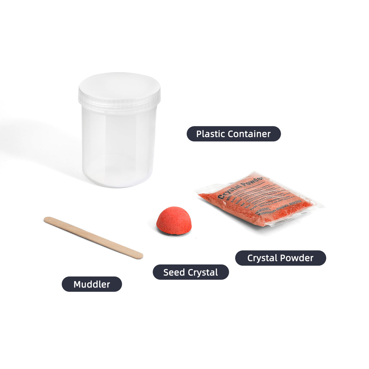 Piano Potato Crystal Growing Kit – Red Crystal
