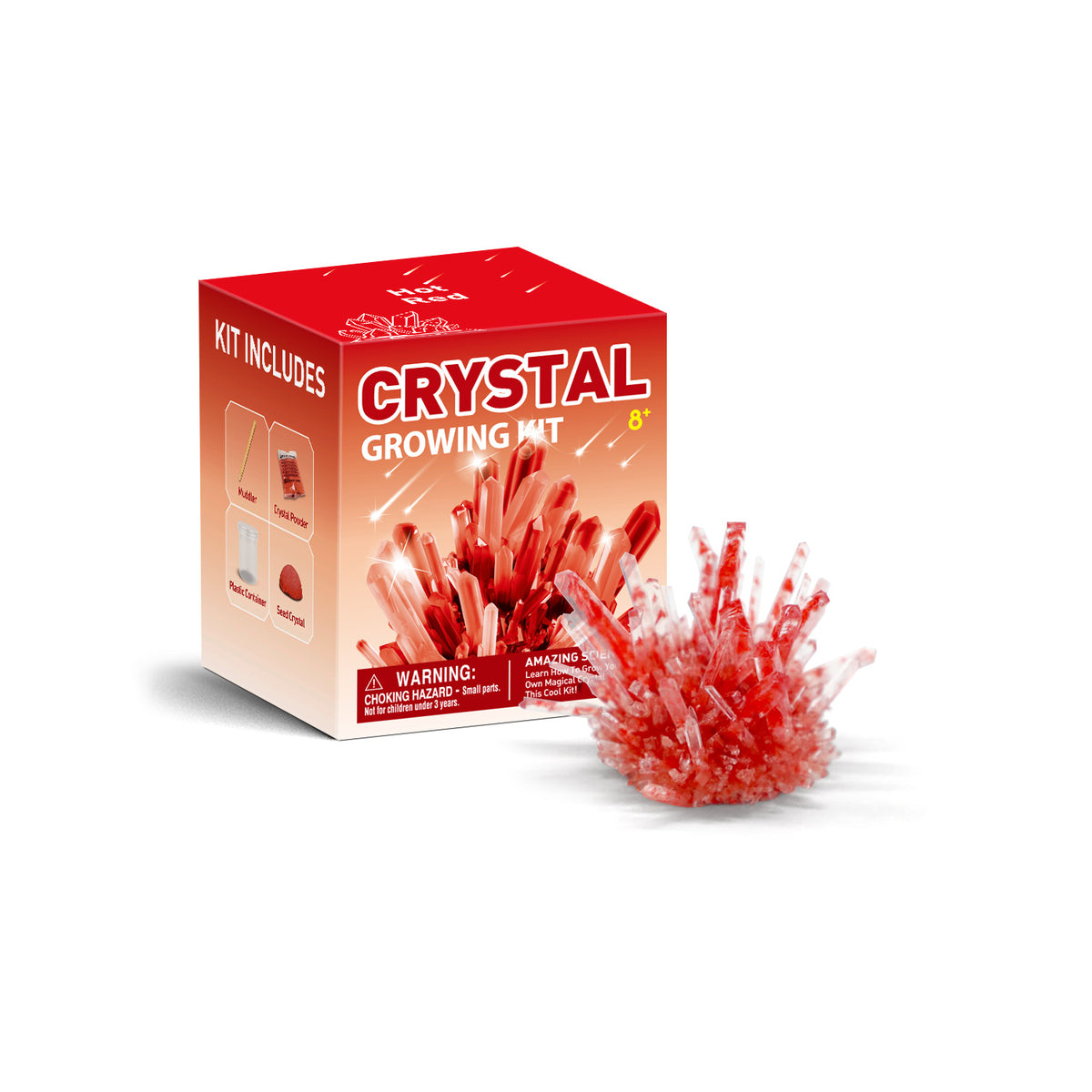 Piano Potato Crystal Growing Kit – Red Crystal