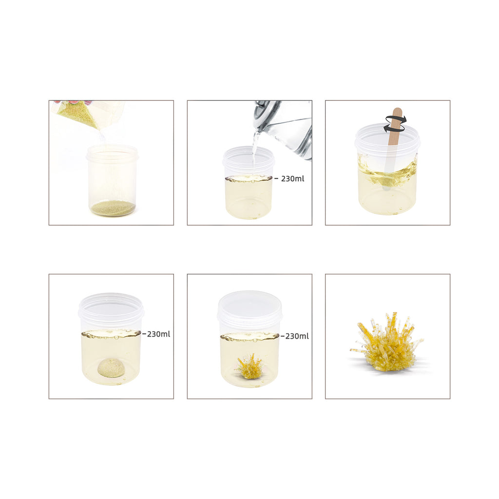 Piano Potato Crystal Growing Kit – Orange Crystal