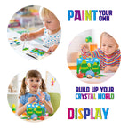 Piano Potato Crystal Growing Kit - 12 Crystal Shapes STEM Science Set