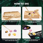 Crystal Dig Kit – 8-Crystal Discovery Excavation Set