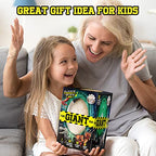 Dinosaur Egg Dig Kit, Unearth a Jumbo Dino Egg with 12 Unique Large Surprise Dinosaur Toys, Ideal Educational STEM Toys and Gifts for Kids Aged 5-7, Suitable for Party and Easter