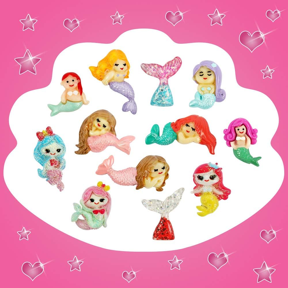 Gamerside Mermaid Digging Kit - 12 Mermaid Treasure Excavation Sets