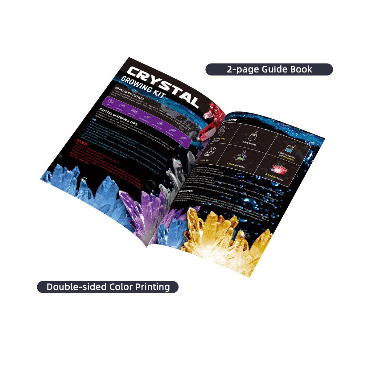 Blue Crystal Growing Kit – STEM Science Experiment