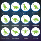 Glow-in-the-Dark Dinosaur Egg Dig Kits – 12 Pack